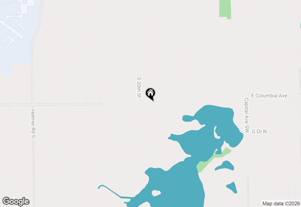 Map of 927 W Columbia Avenue, Battle Creek, MI 49015