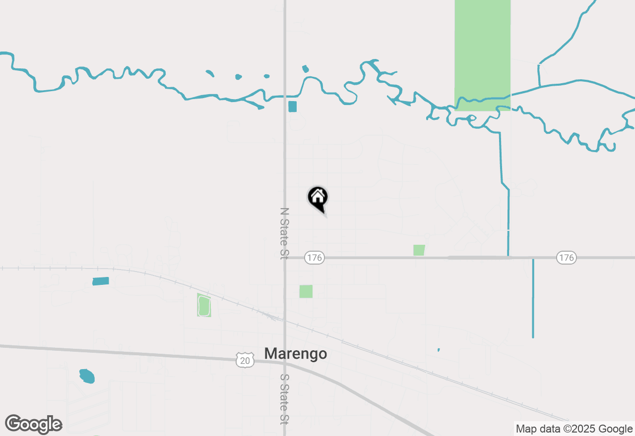 Map of 301 3rd Avenue, Marengo, IL 60152