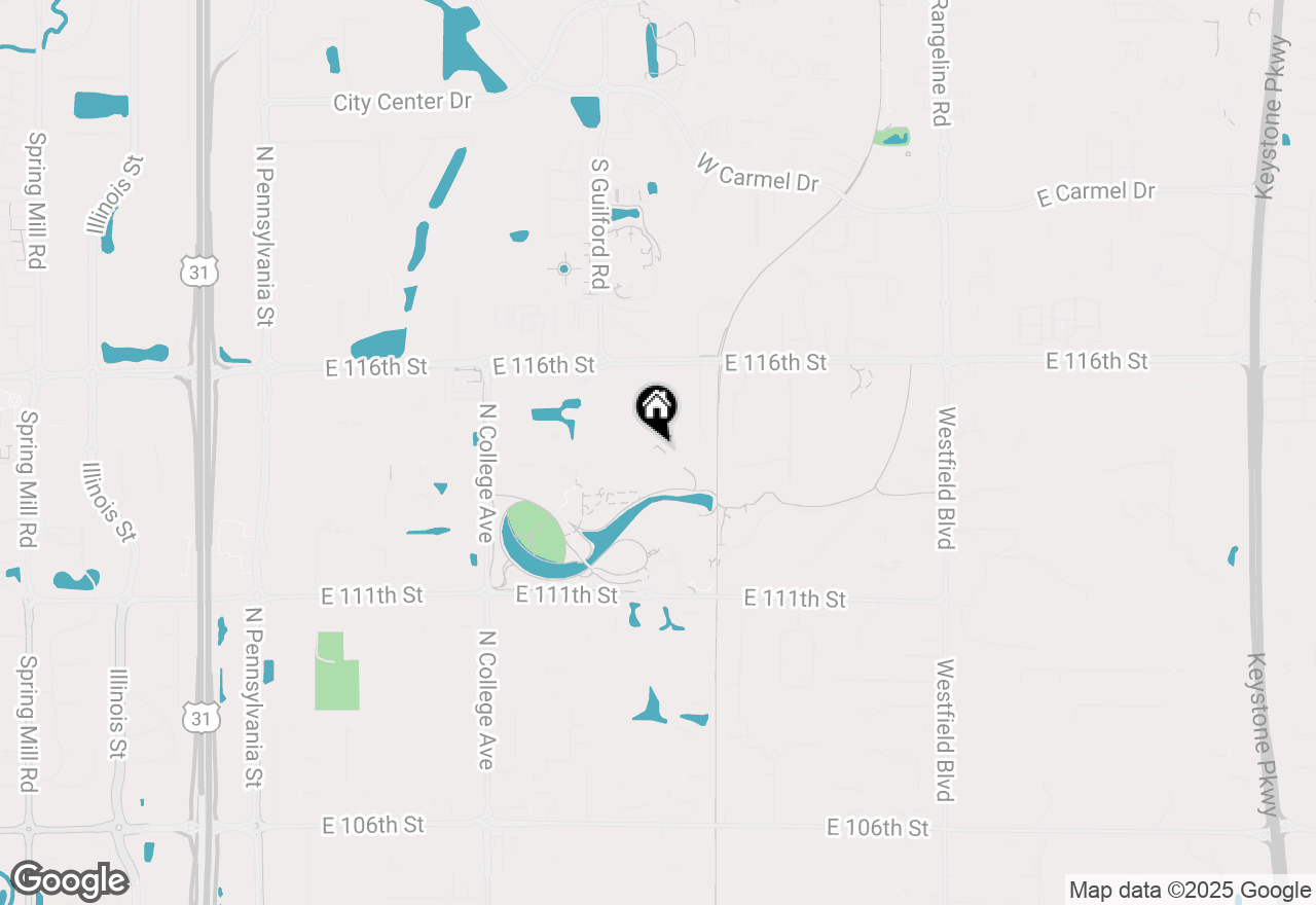 Map of 11453 Scheel Lane, Carmel, IN 46032