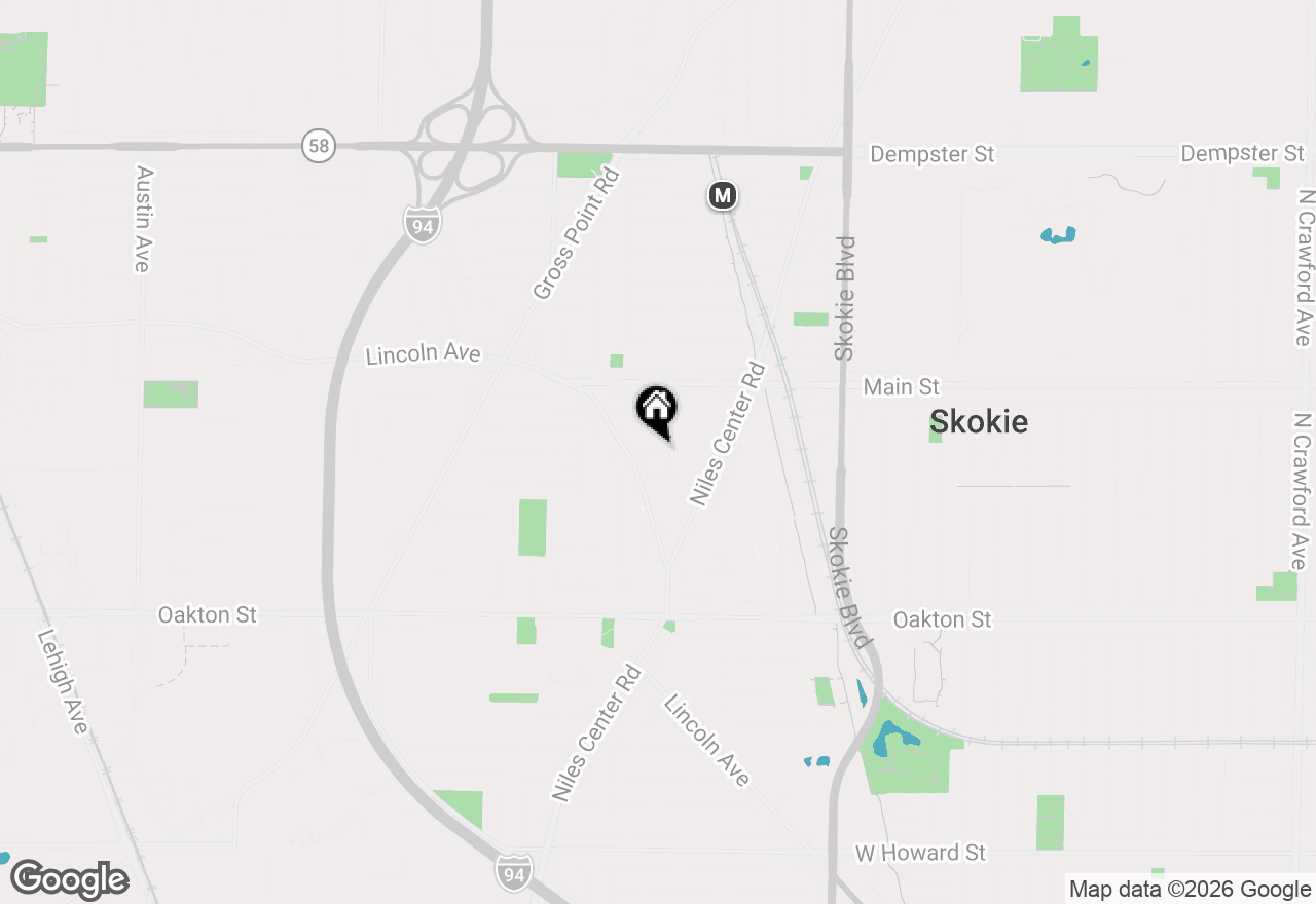 Map of 5055 W Madison Street #507, Skokie, IL 60077