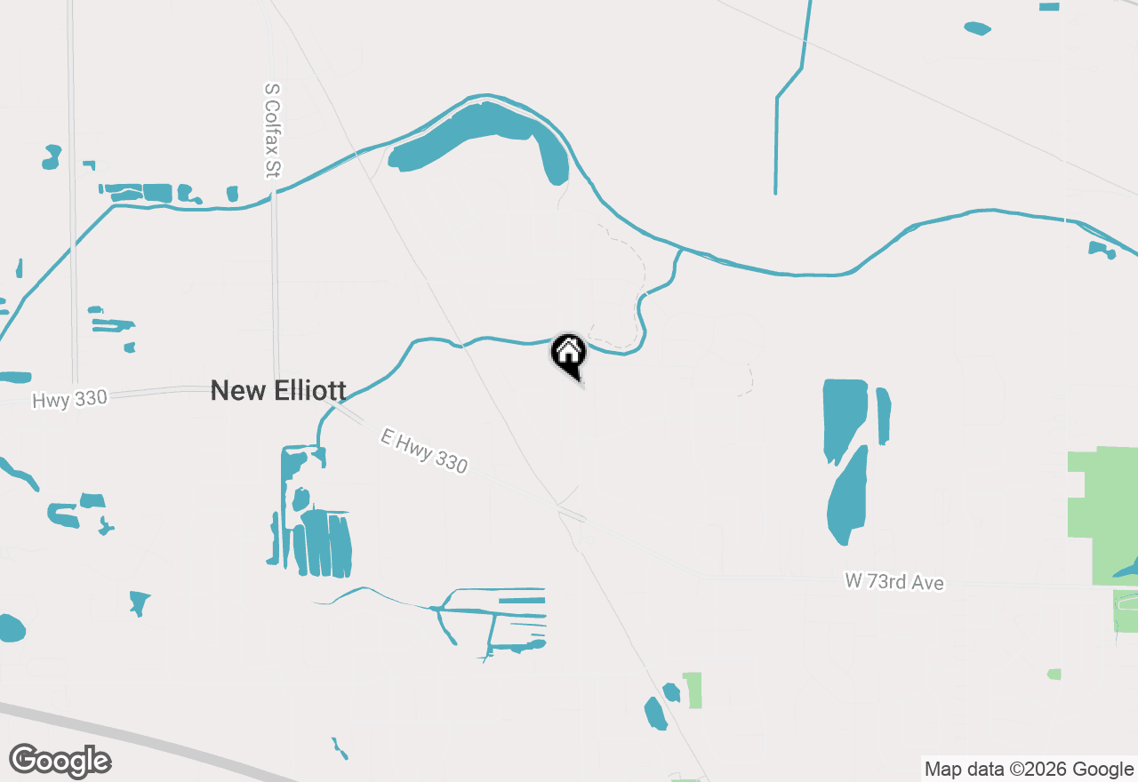 Map of 6851 Falcon Drive, Schererville, IN 46375