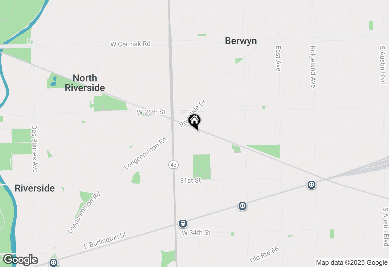 Map of 2811 Wisconsin Avenue, Berwyn, IL 60402