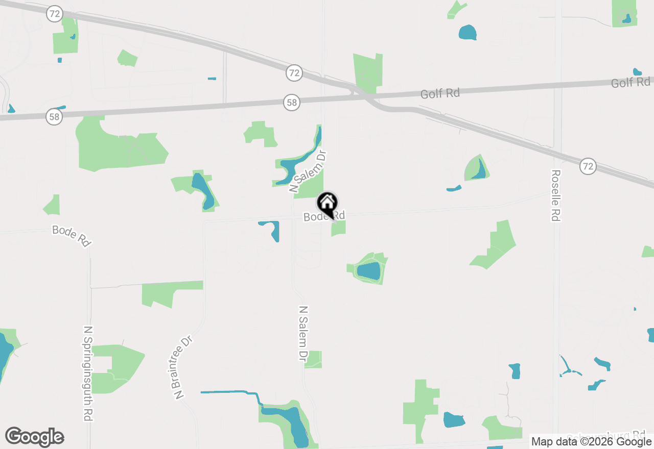 Map of 770 Woodlawn Street, Hoffman Estates, IL 60169