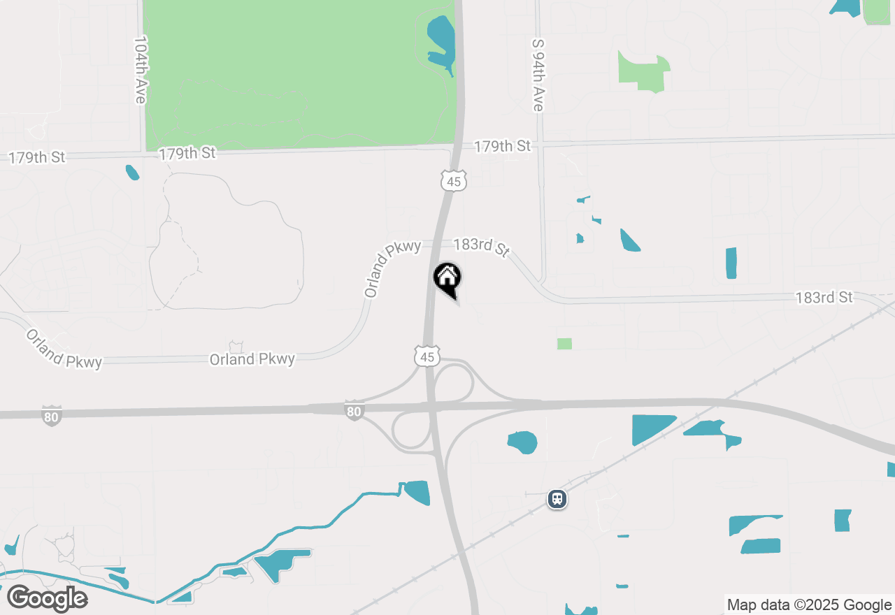 Map of 18305 S Lagrange Road, Tinley Park, IL 60487