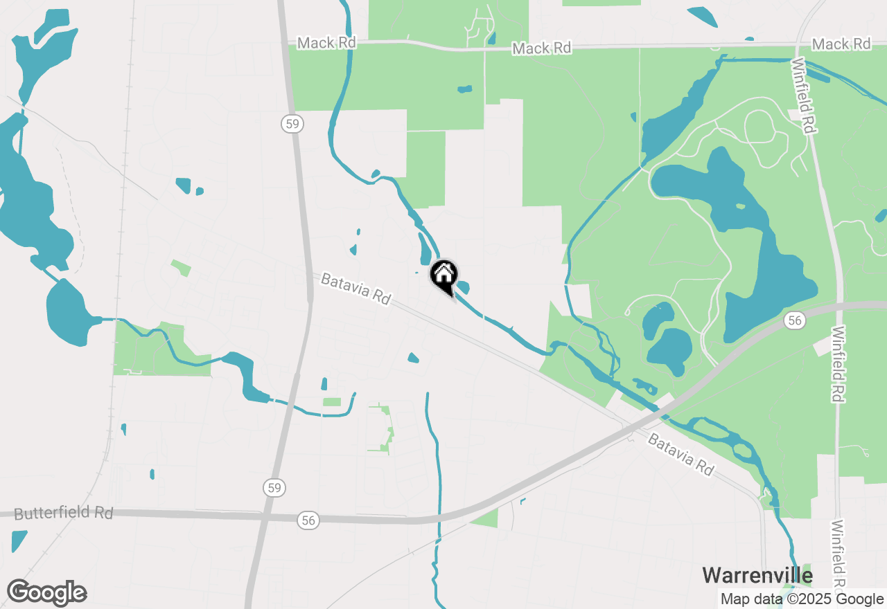 Map of 2S404 Emerald Green Drive #44-H, Warrenville, IL 60555