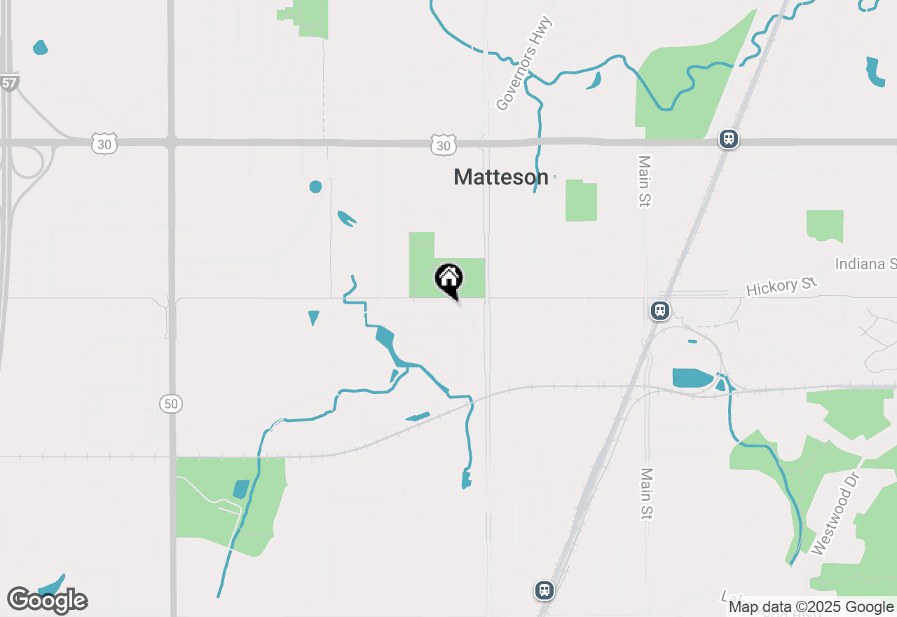 Map of 4062 Charleston Road #1E, Matteson, IL 60443