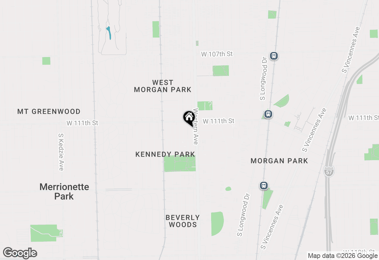 Map of 11131 S Artesian Avenue, Chicago, IL 60655
