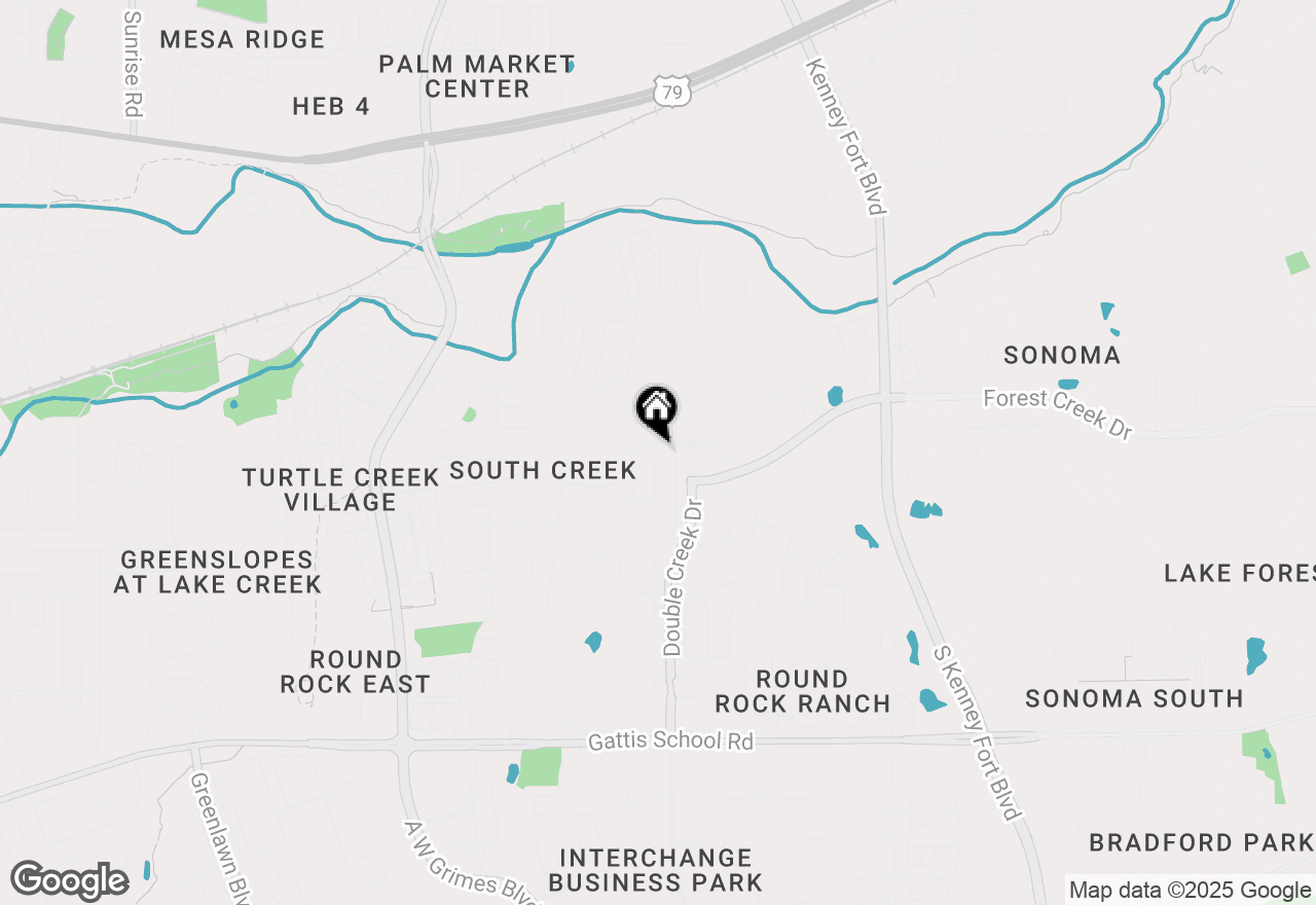 Map of 2419 Chestnut Path, Round Rock, TX 78664
