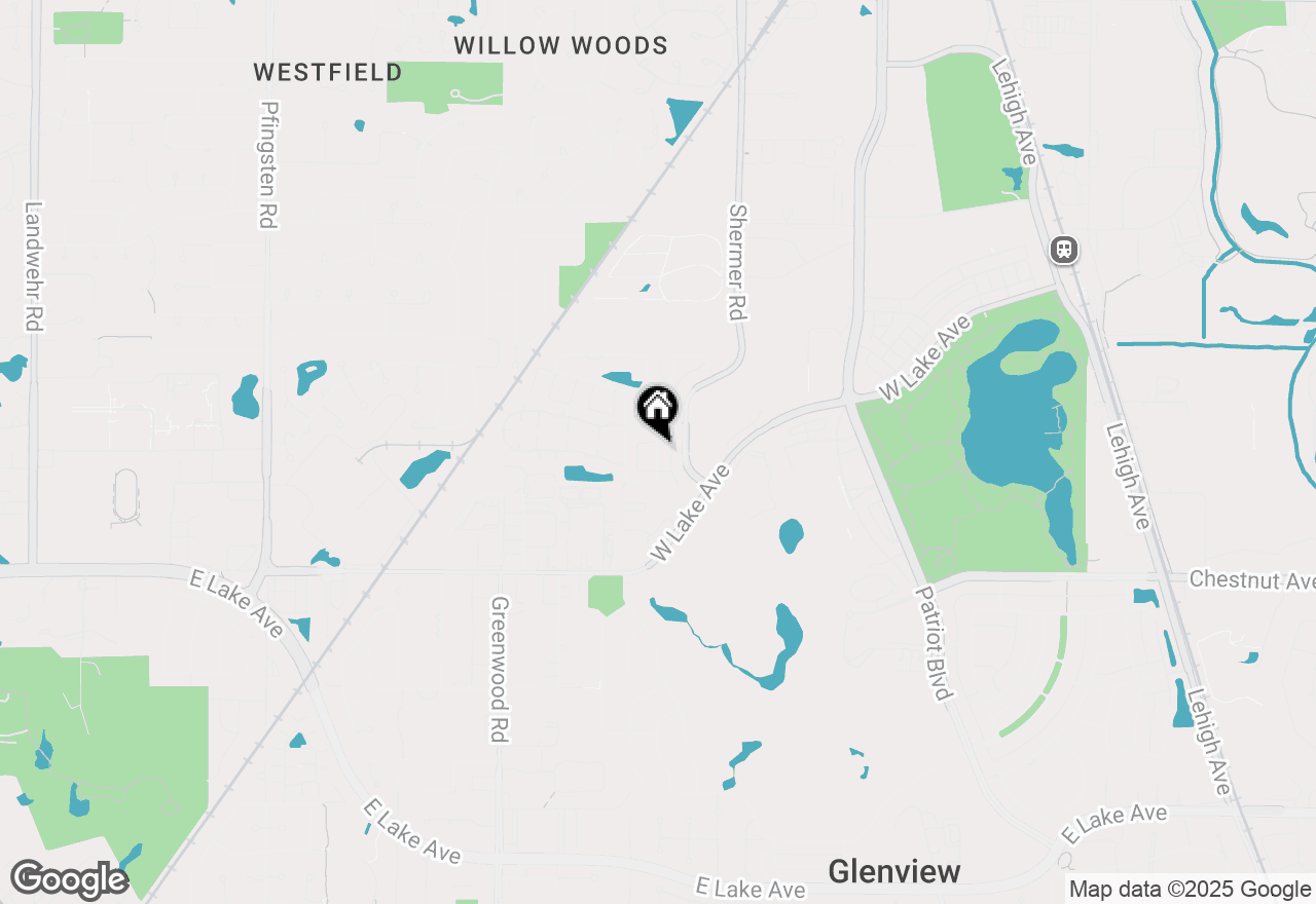 Map of 3111 Coral Lane, Glenview, IL 60026