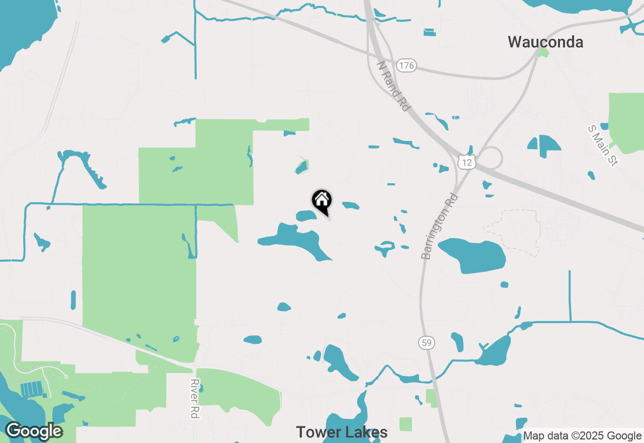 Map of 27763 W Lakeview Drive N, Lake Barrington, IL 60084