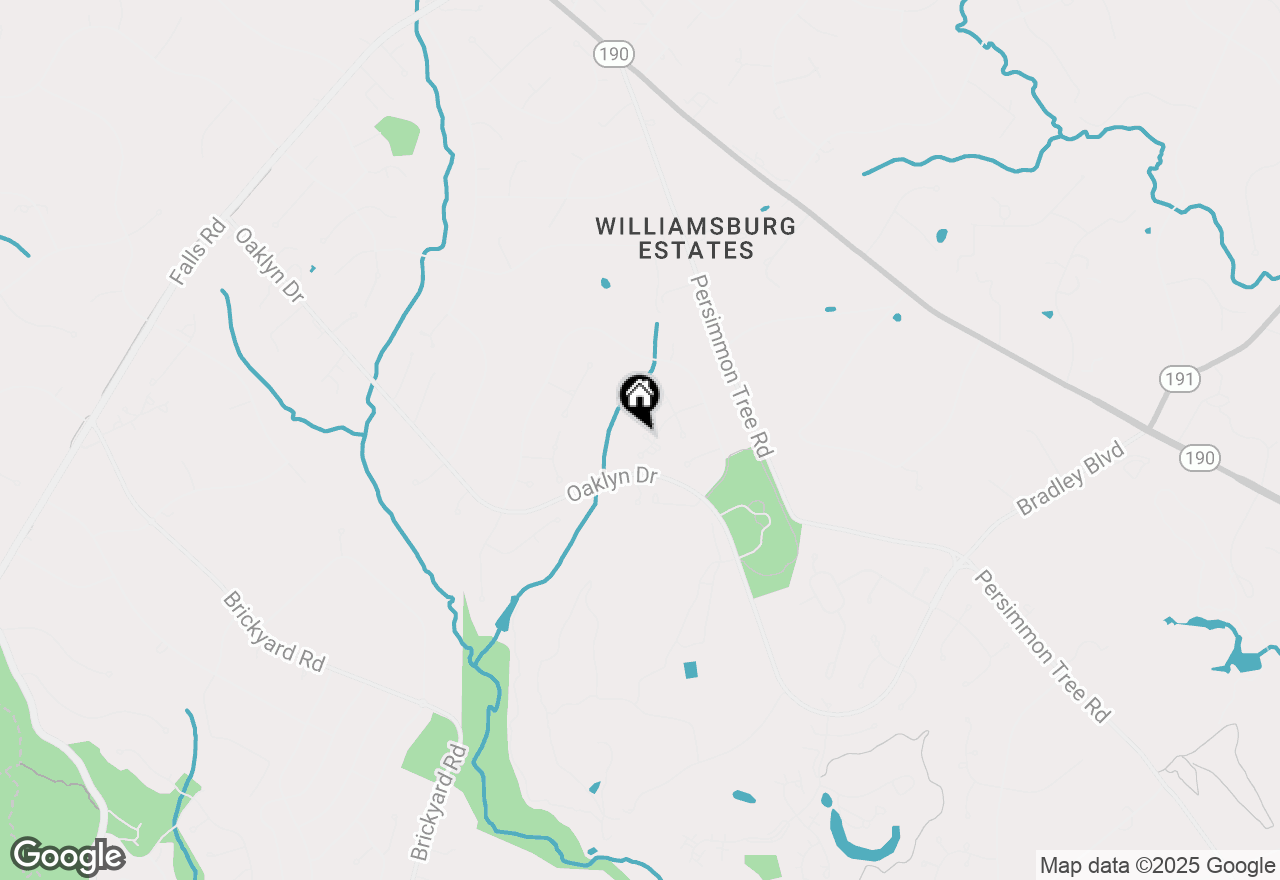 Map of 10104 Flower Gate Terrace, Potomac, MD 20854