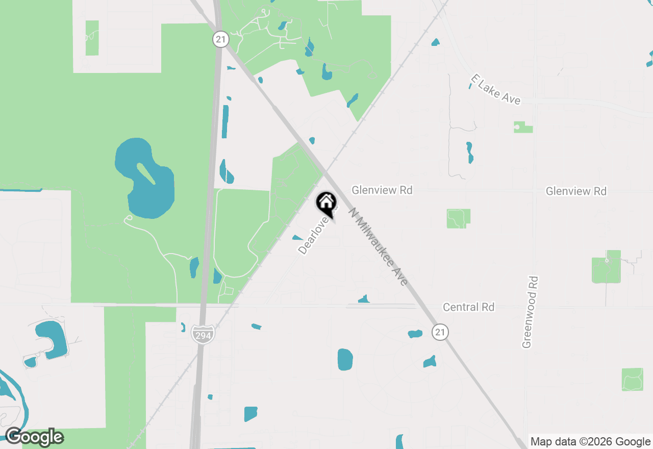 Map of 10467 Dearlove Road #6, Glenview, IL 60025