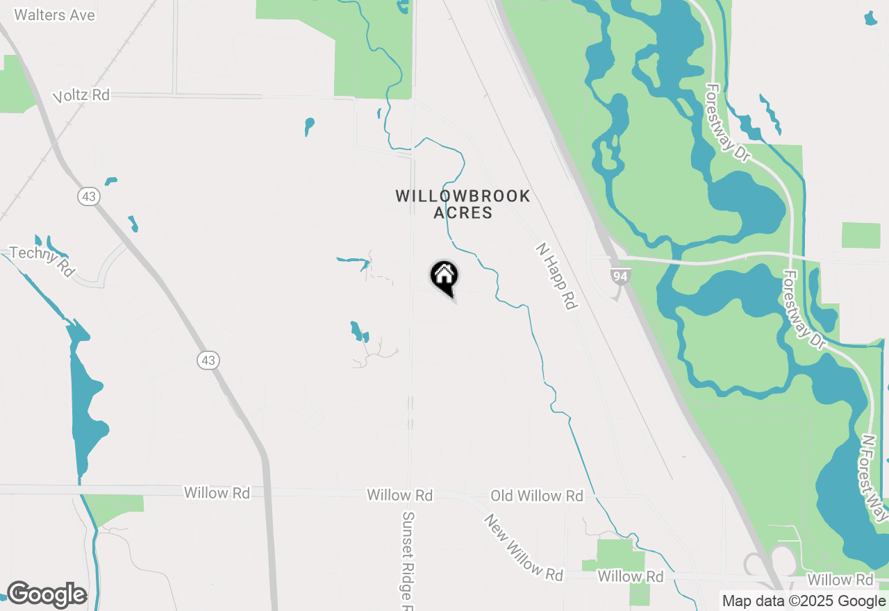 Map of 310 Maple Row, Northfield, IL 60093