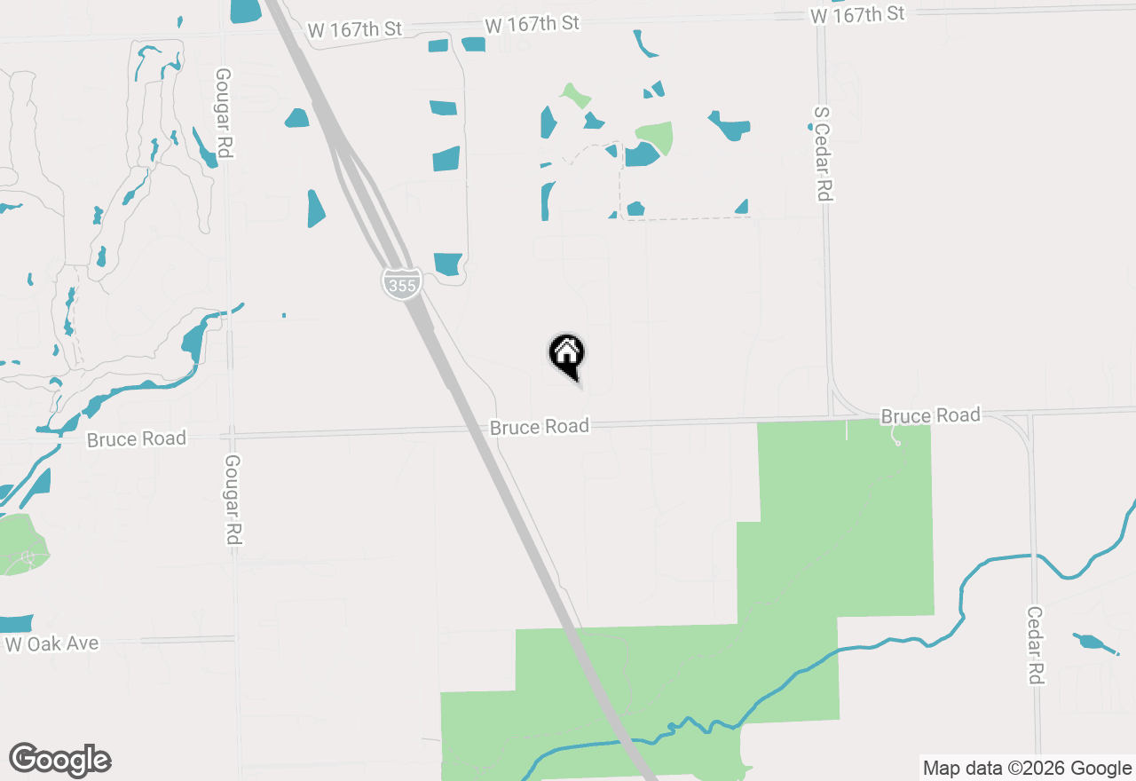 Map of 15452 W Amelia Circle, Lockport, IL 60441