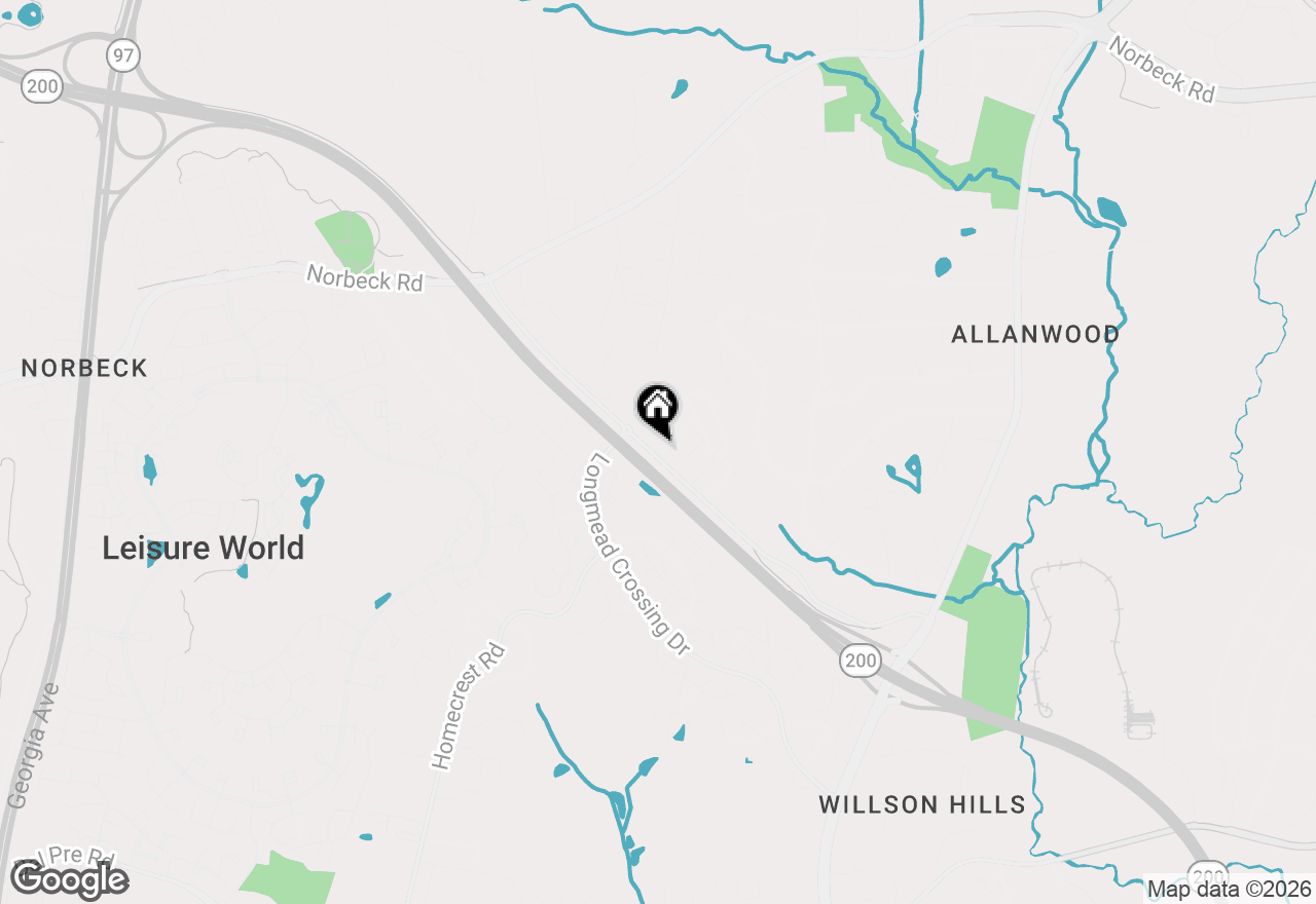 Map of 2355 Massanutten Drive, Silver Spring, MD 20906