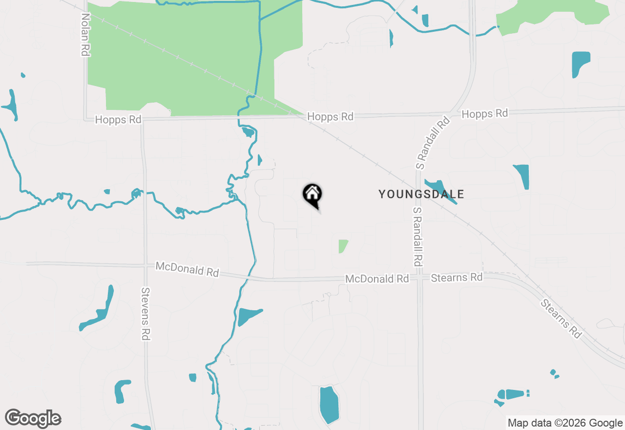 Map of 201 Nicole Drive #C, South Elgin, IL 60177
