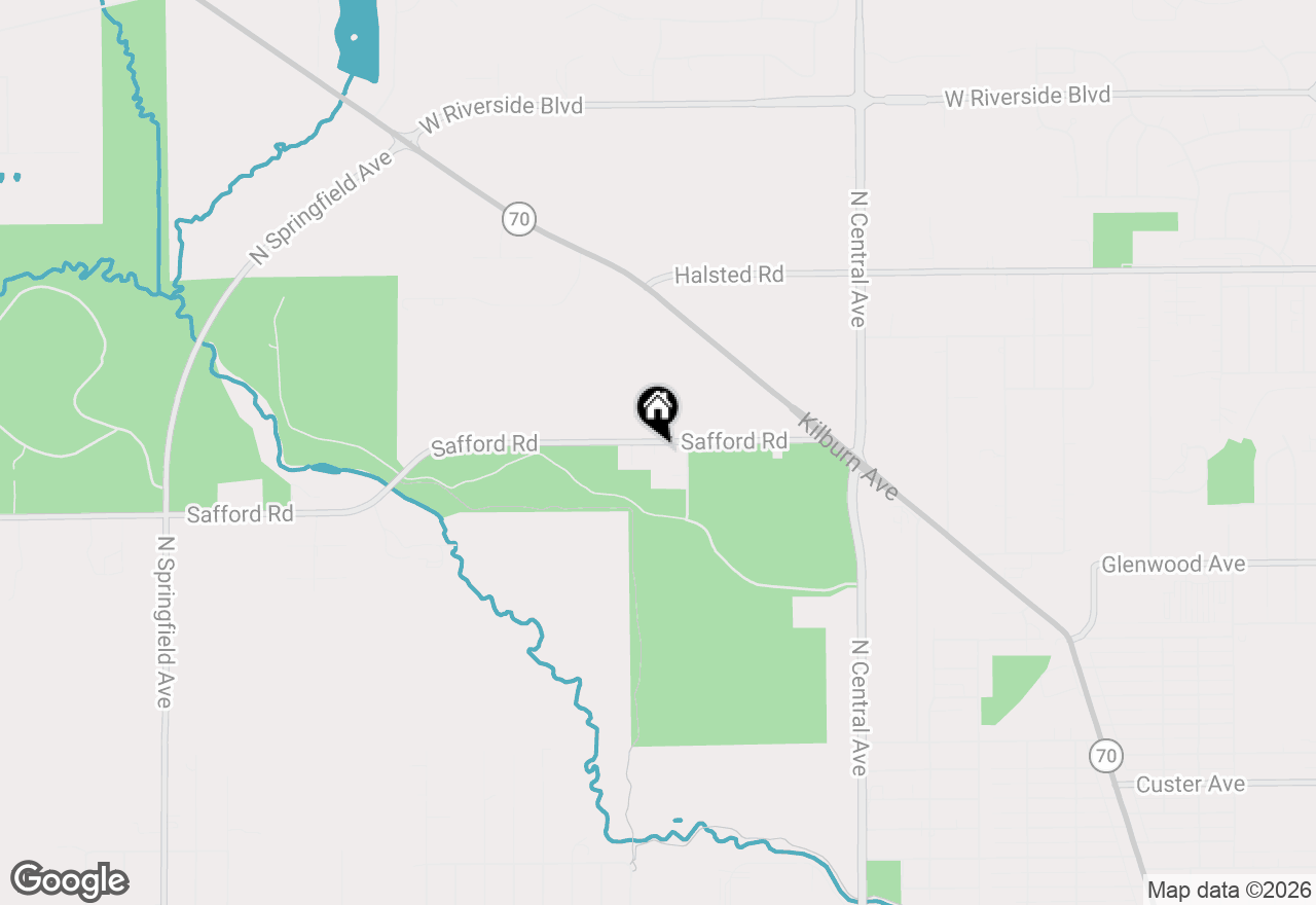 Map of 4442 Safford Road, Rockford, IL 61101