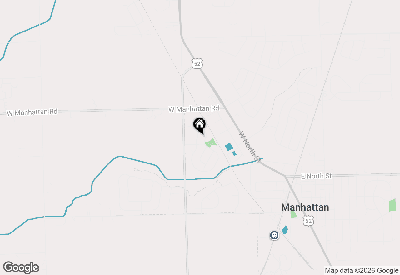 Map of 25259 Shannon Drive, Manhattan, IL 60442