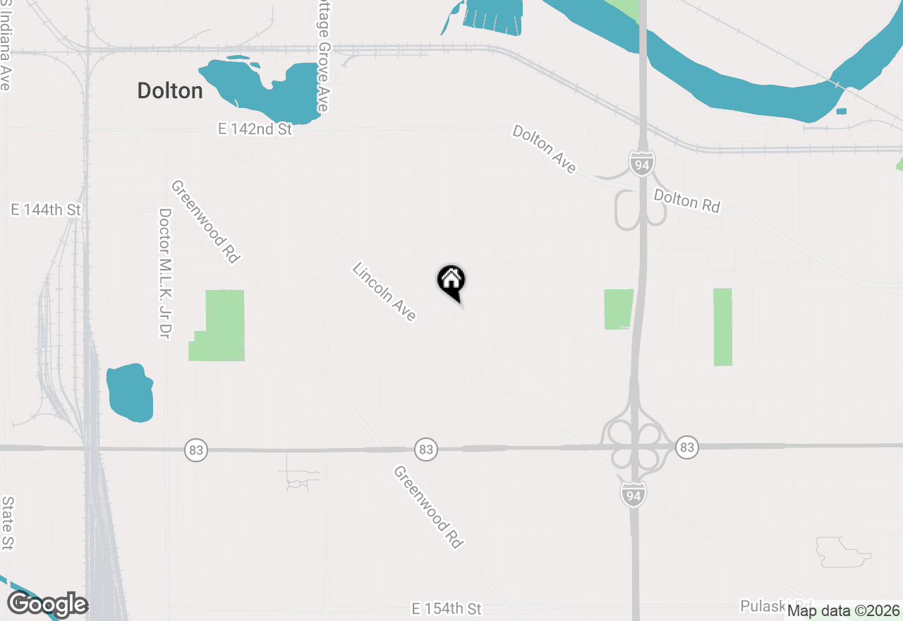Map of 14619 Minerva Avenue, Dolton, IL 60419