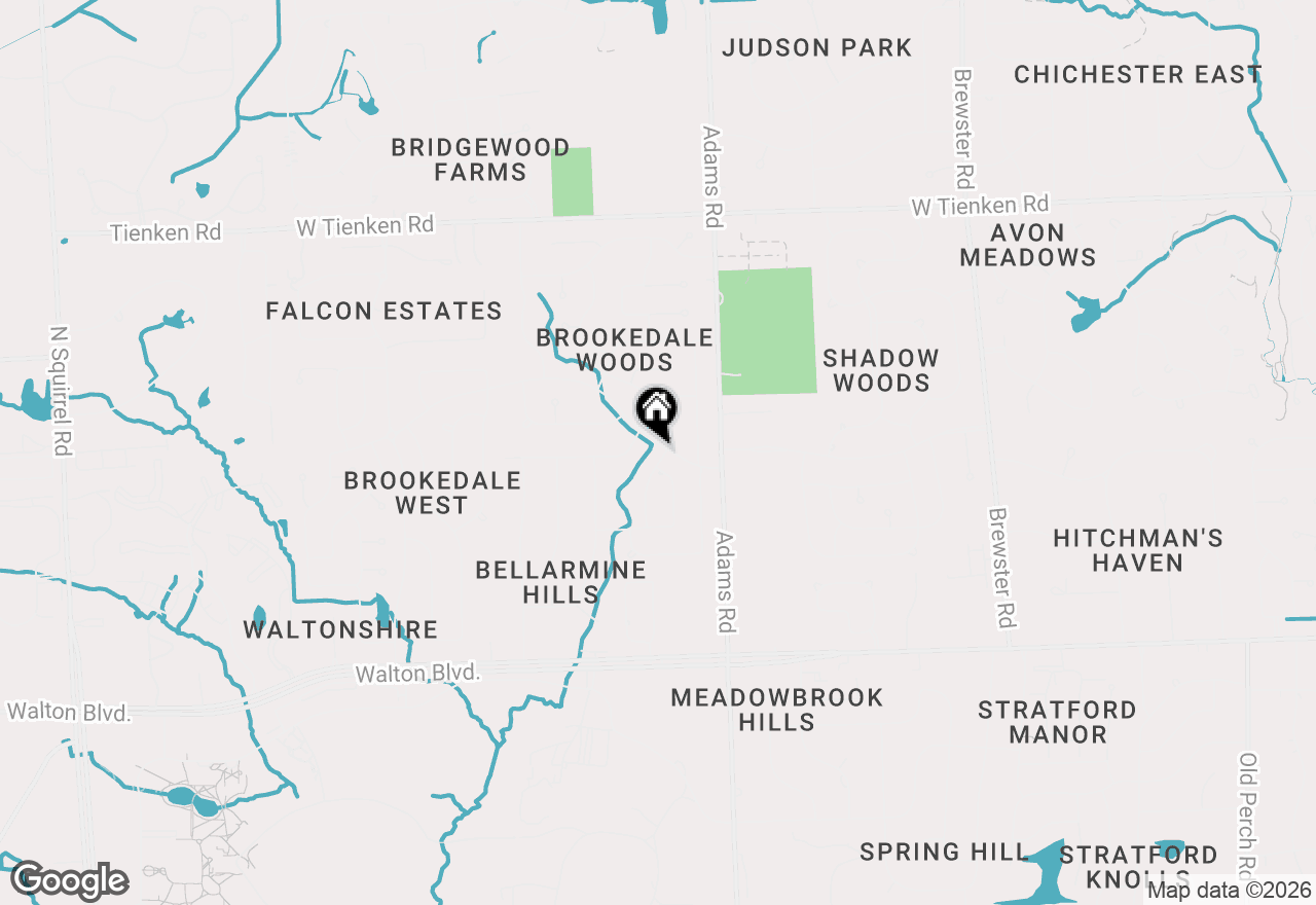 Map of 487 Pinehurst Drive, Rochester Hills, MI 48309