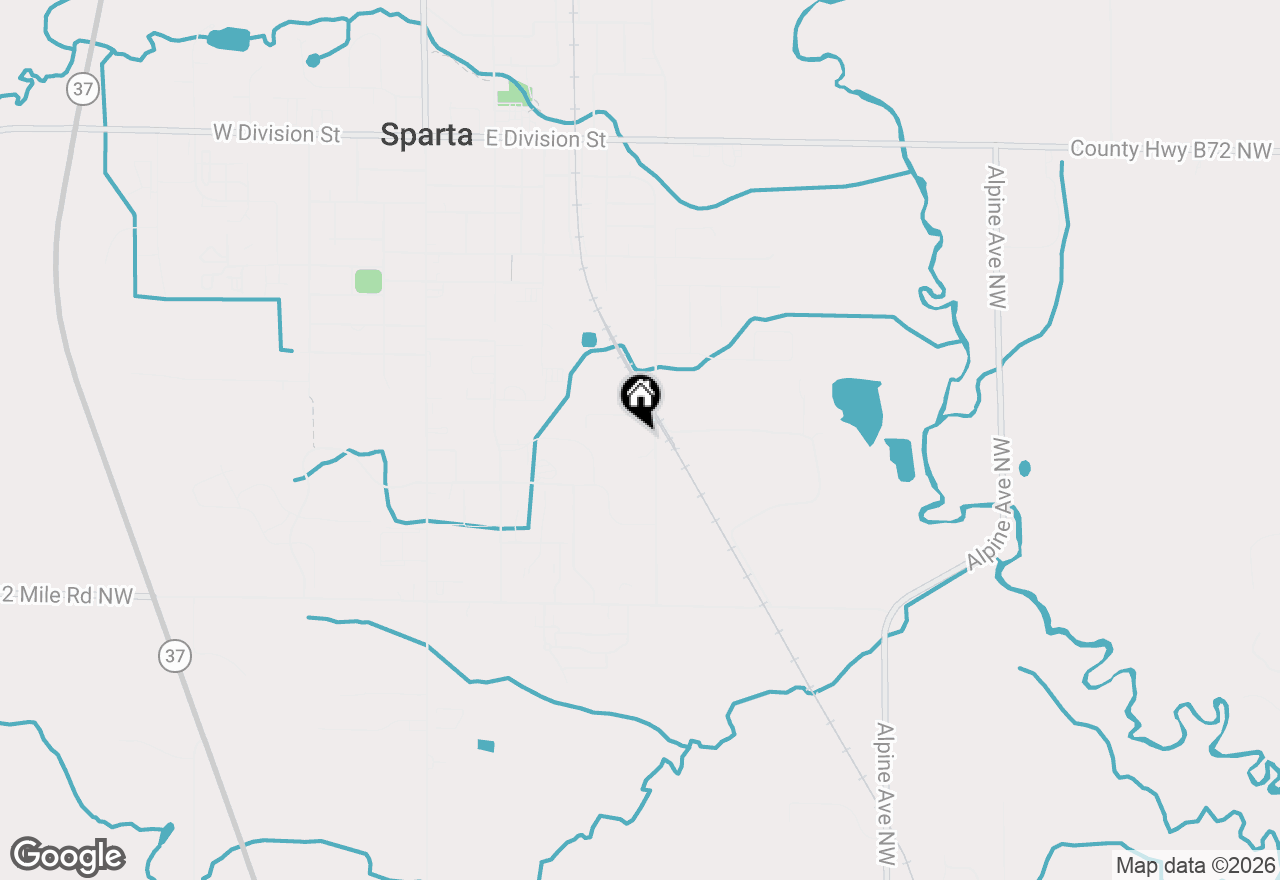 Map of 425 Martindale Street Nw, Sparta, MI 49345