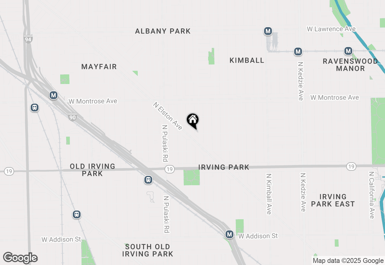 Map of 4201 N Avers Avenue, Chicago, IL 60618