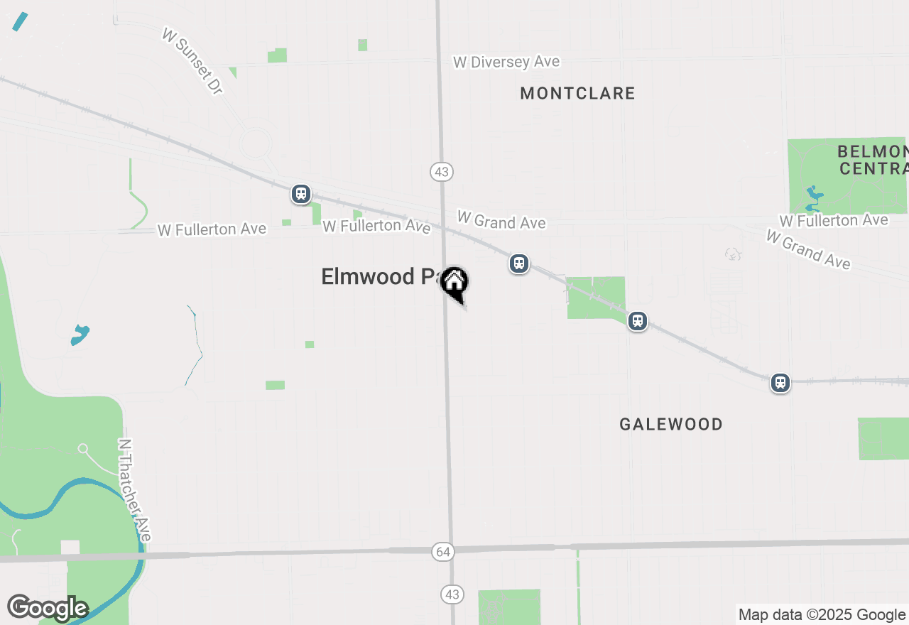 Map of 2155 N Harlem Avenue #205, Chicago, IL 60707