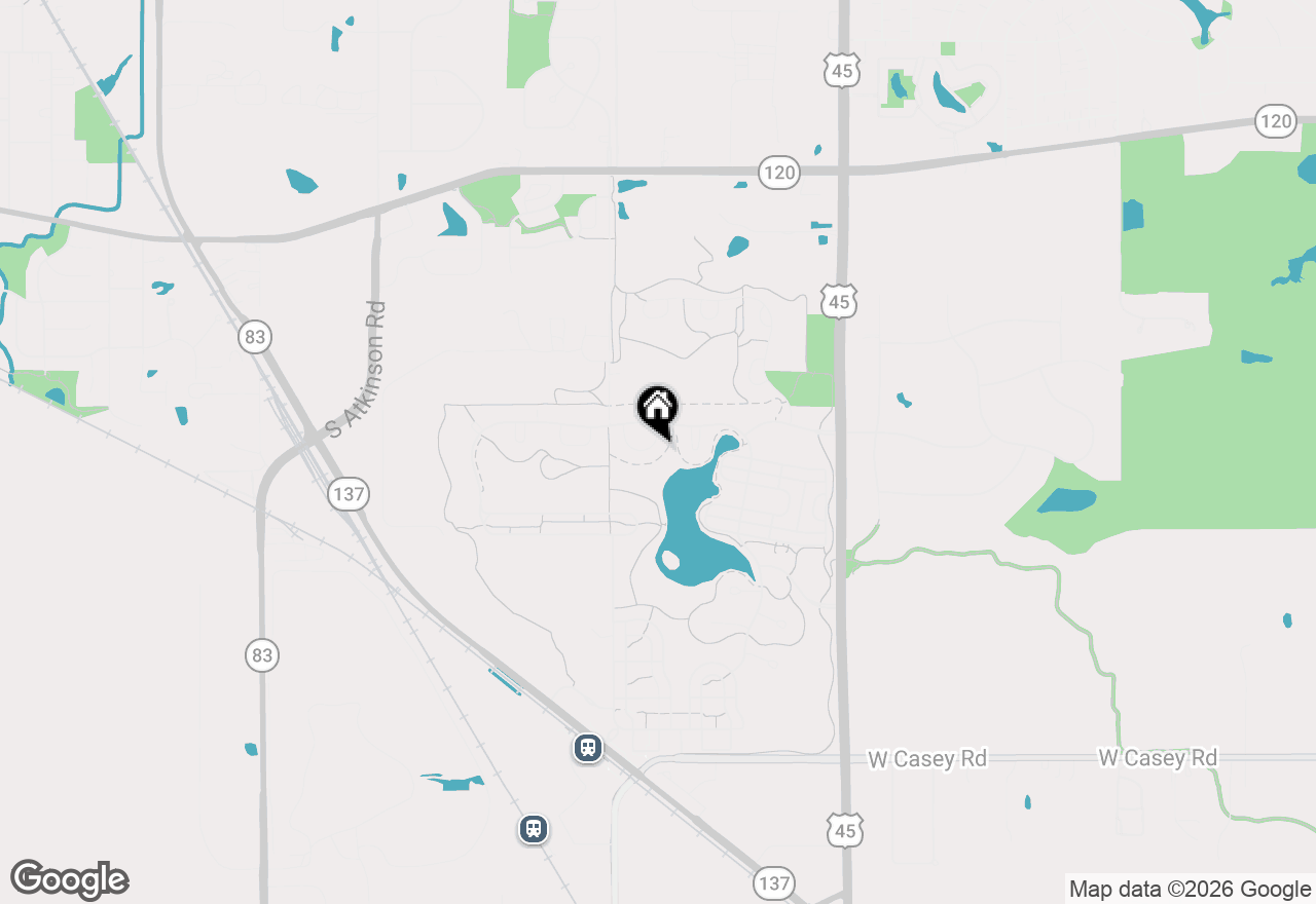Map of 1369 Calamus Lane, Grayslake, IL 60030