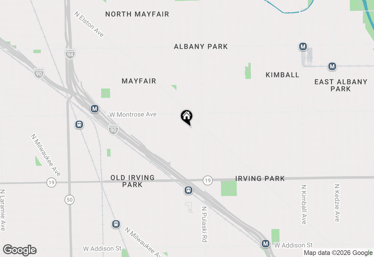 Map of 4118 W Cullom Avenue, Chicago, IL 60641