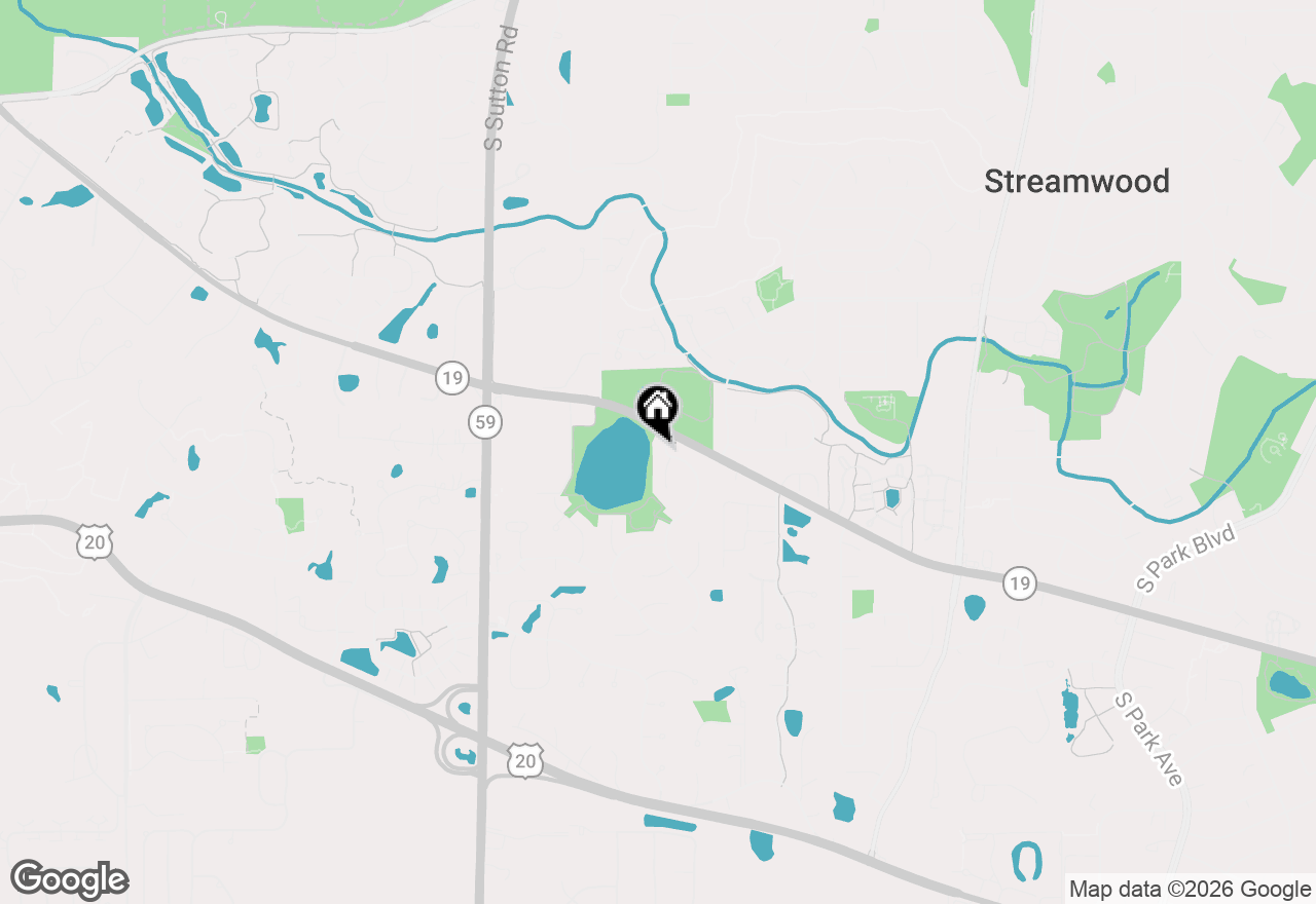 Map of 906 Oak Ridge Drive, Streamwood, IL 60107