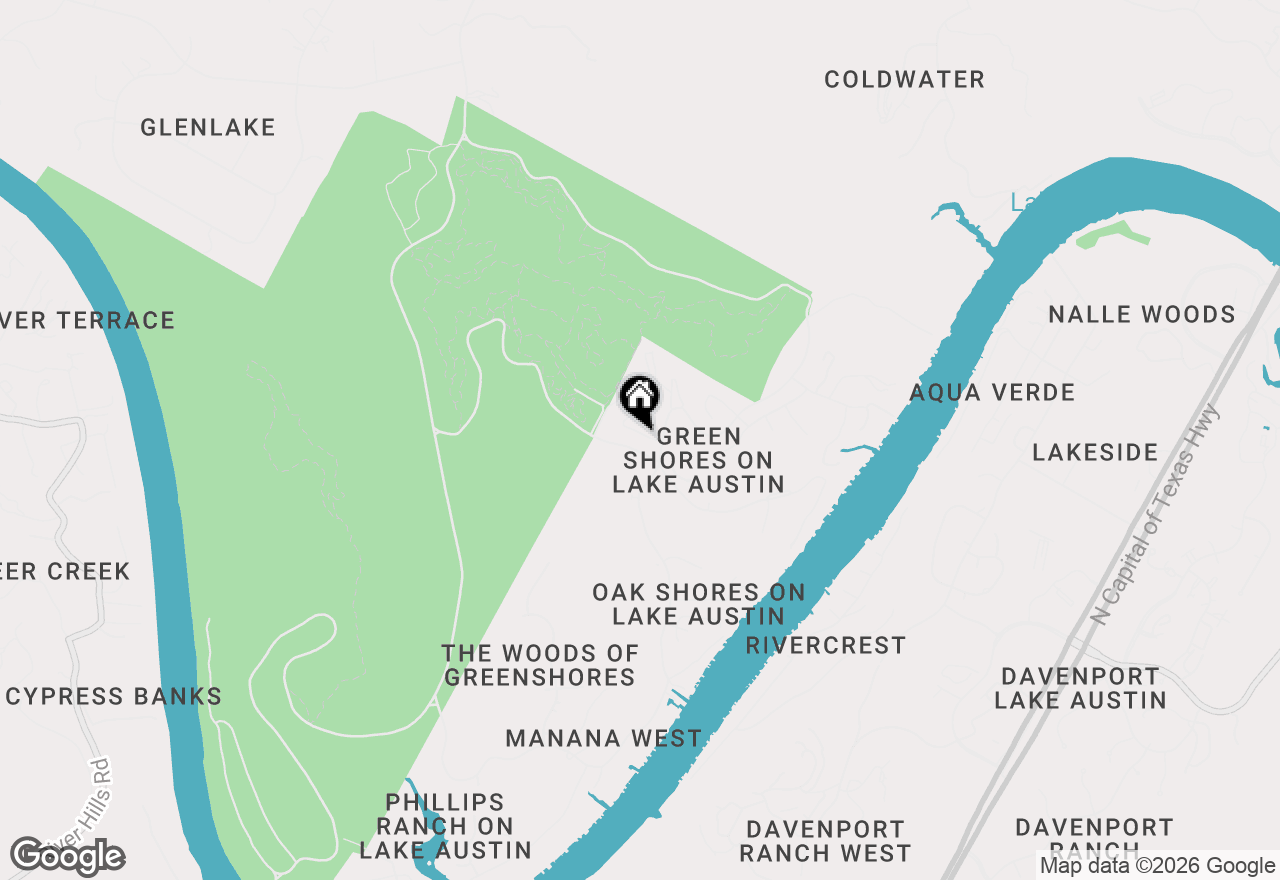Map of 7609 Lazy River Cv, Austin, TX 78730