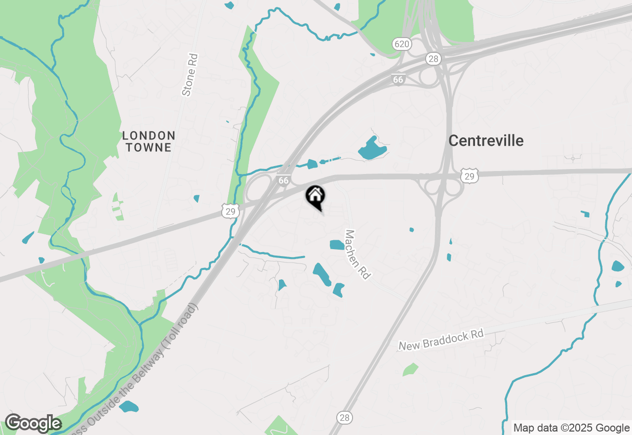 Map of 6083 Wicker Lane #154, Centreville, VA 20121
