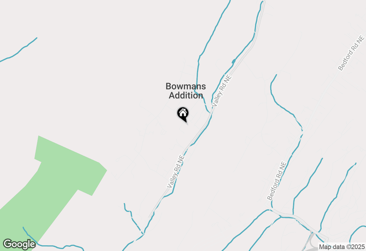 Map of 12110 Wood Rose Avenue Ne, Cumberland, MD 21502