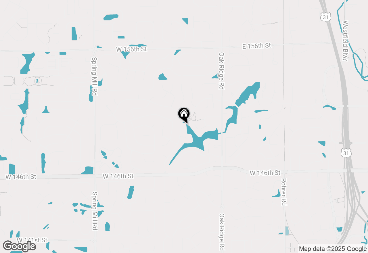 Map of 14941 Adios Pass, Carmel, IN 46032