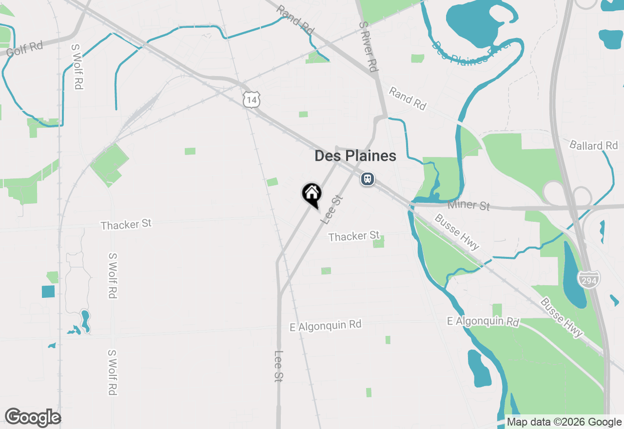 Map of 787 Graceland Avenue #202, Des Plaines, IL 60016