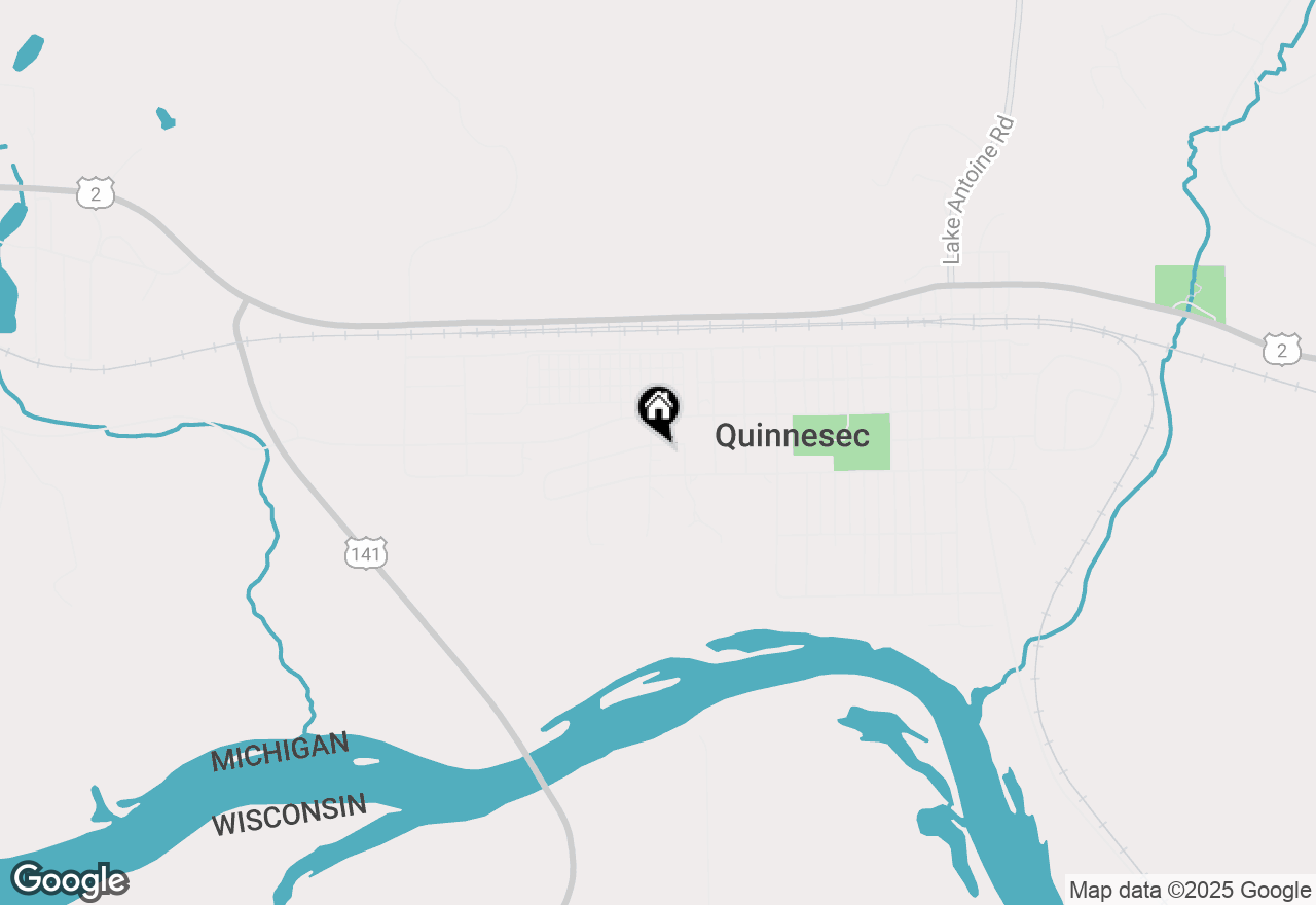 Map of 4525 Wabash Street, Quinnesec, MI 49876