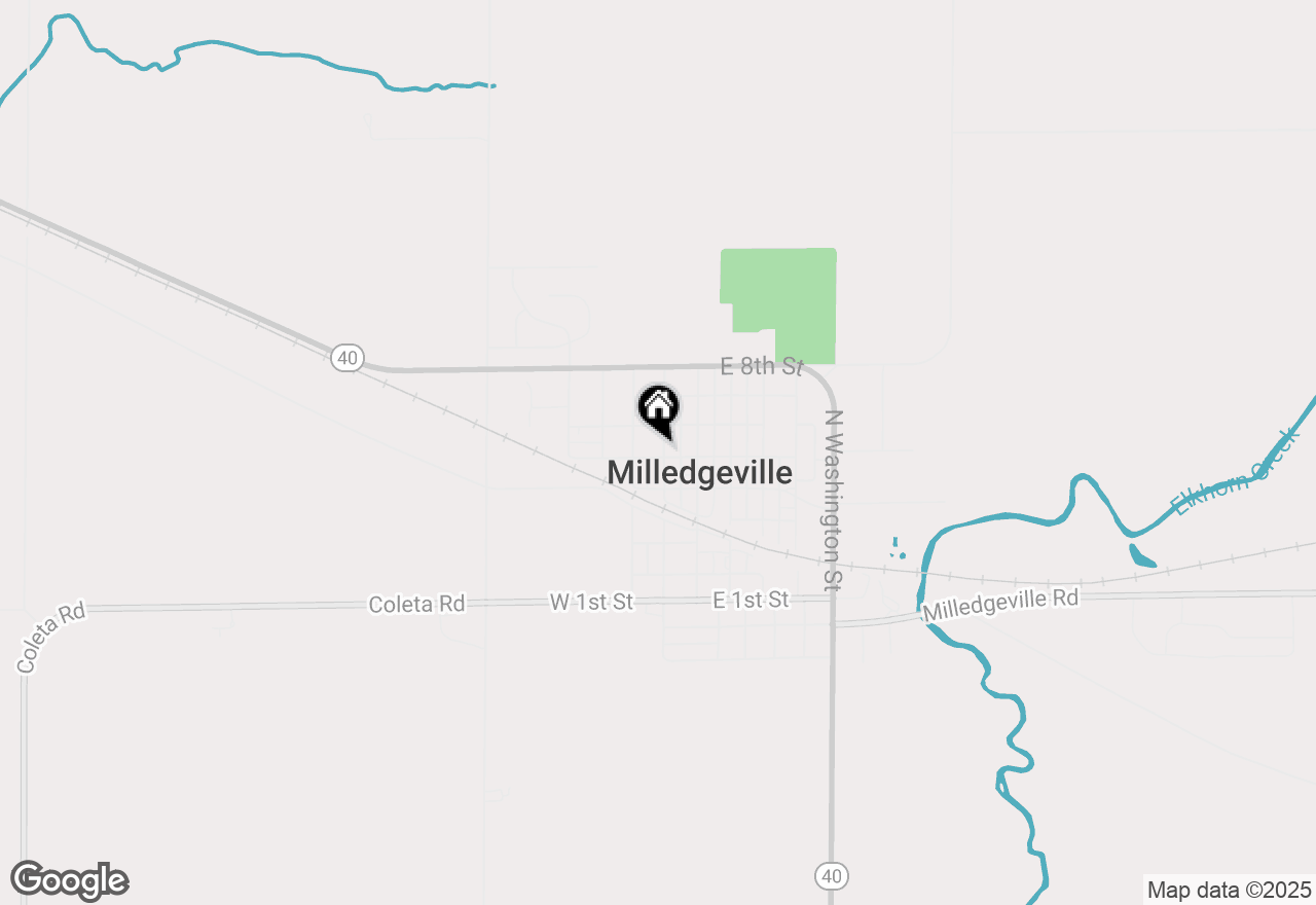 Map of 521 N Meyers Avenue, Milledgeville, IL 61051