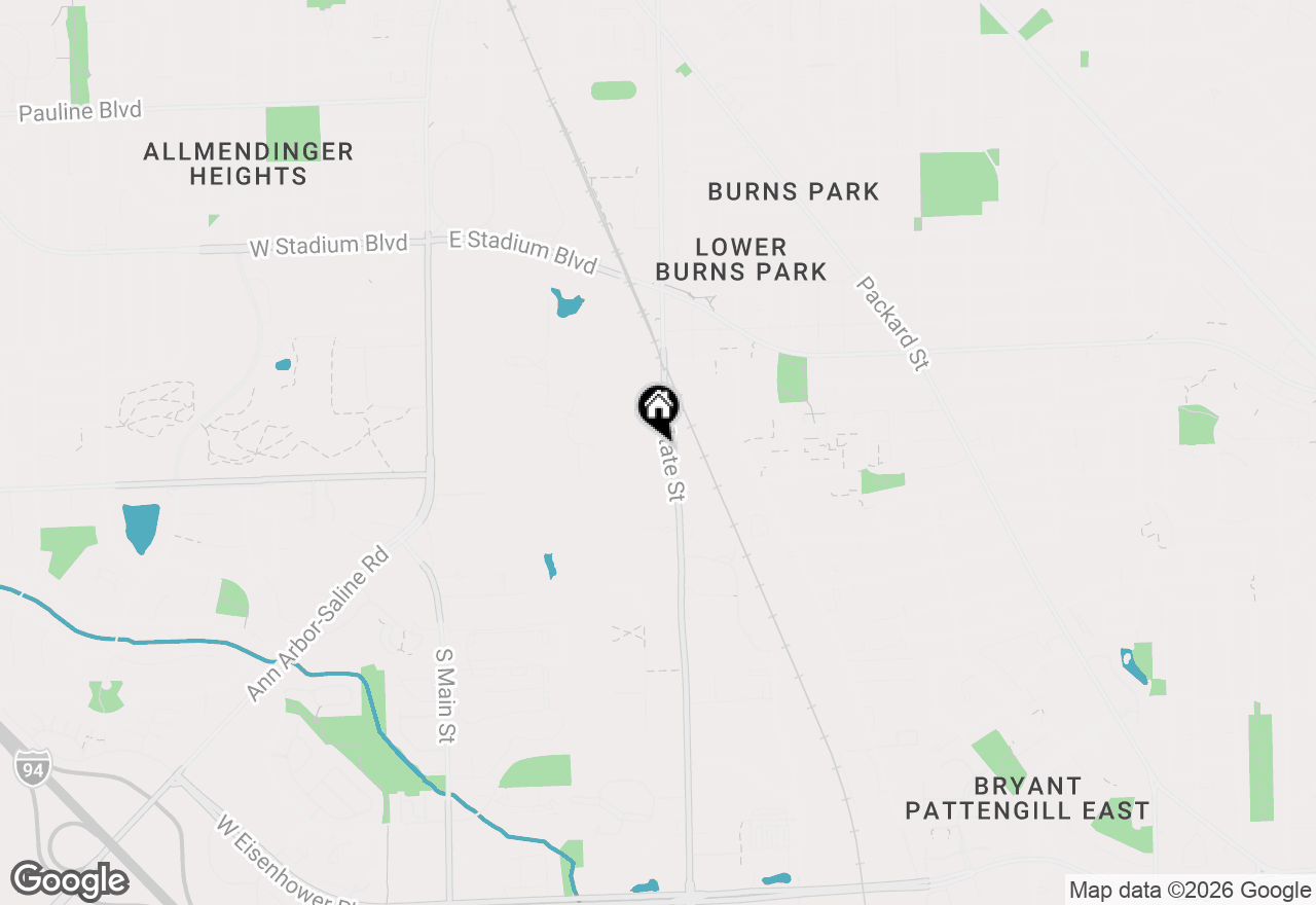 Map of 1700 S State Street, Ann Arbor, MI 48104