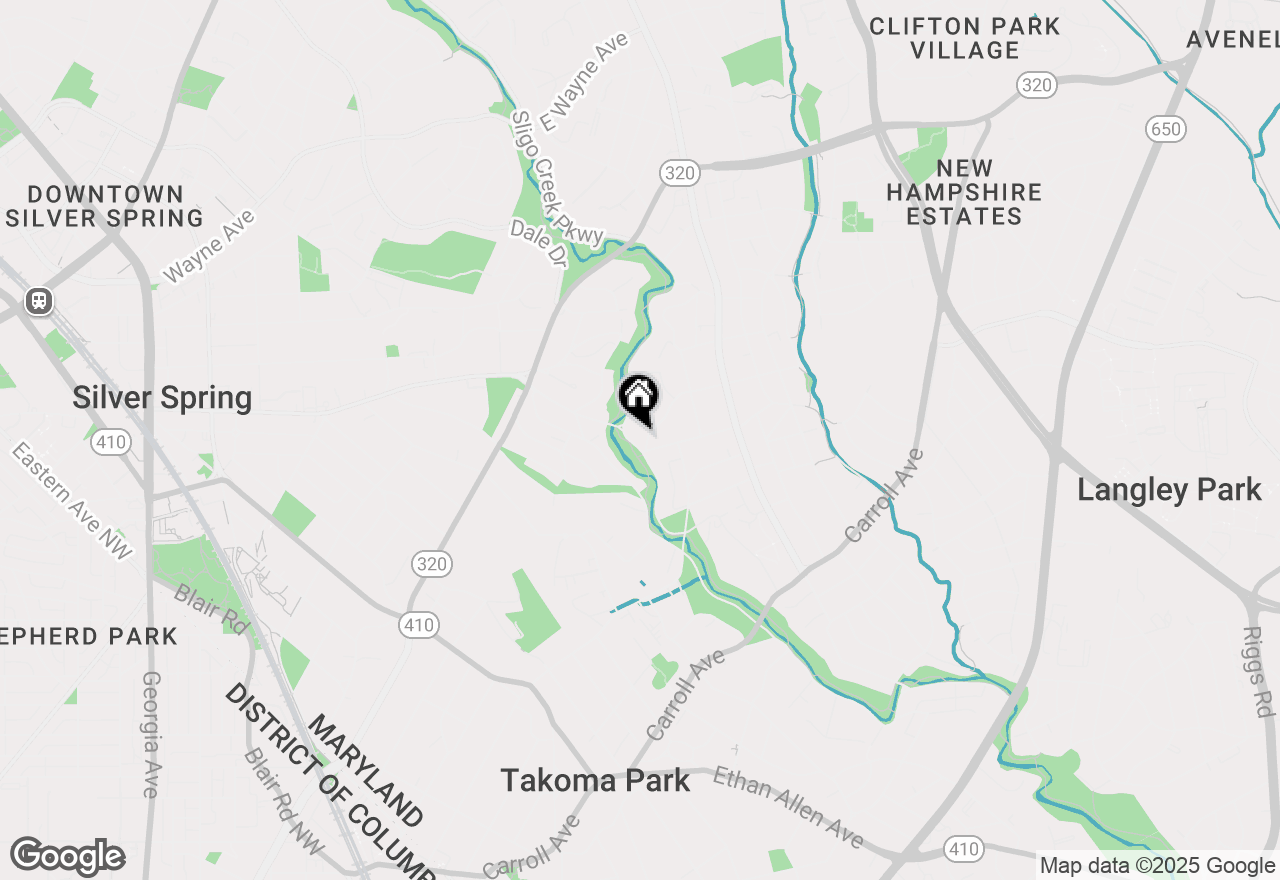 Map of 8101 Sligo Creek Parkway, Takoma Park, MD 20912