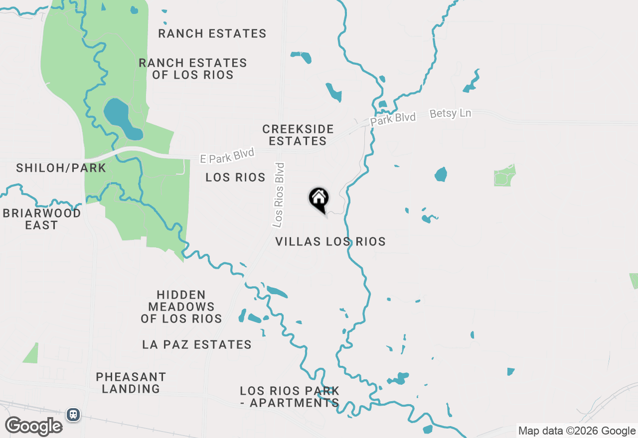 Map of 4349 Los Robles Drive, Plano, TX 75074