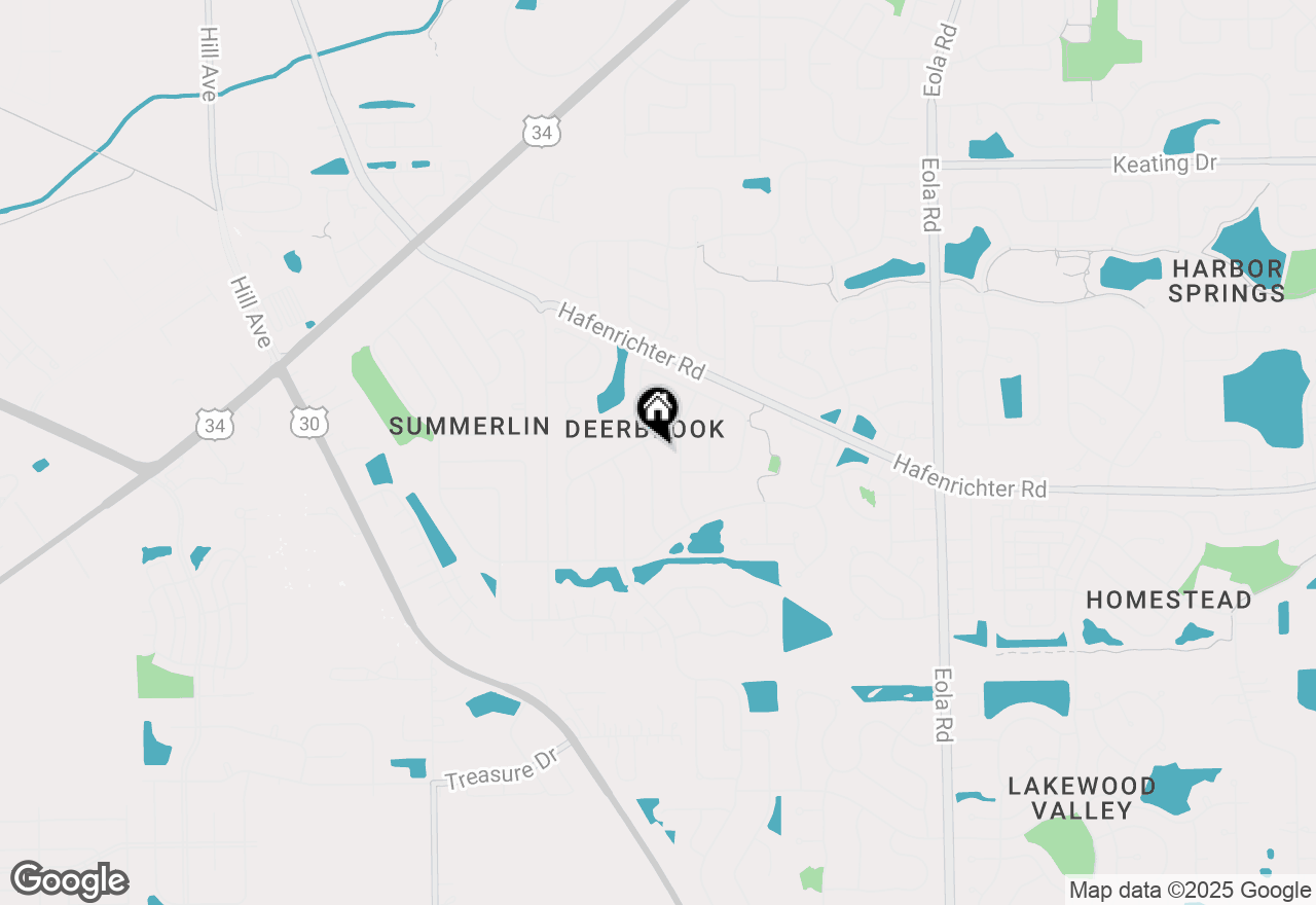 Map of 2152 Wildhorse Drive, Aurora, IL 60503