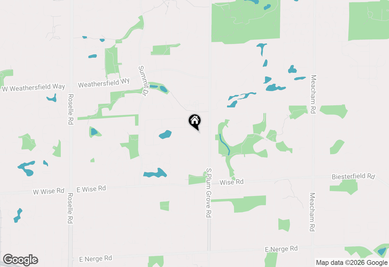 Map of 706 N Point Drive, Schaumburg, IL 60193