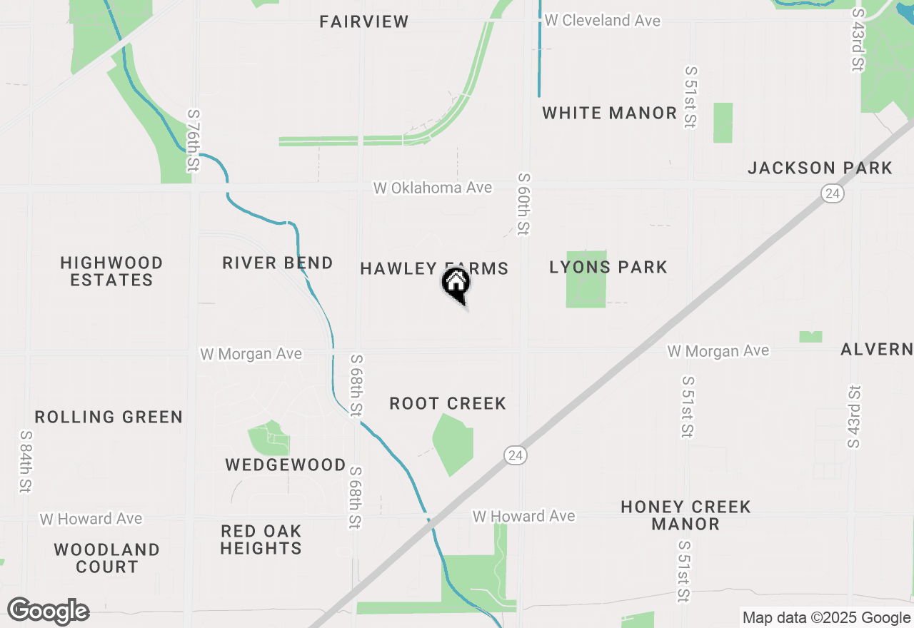 Map of 3411 S 63rd St, Milwaukee, WI 53219