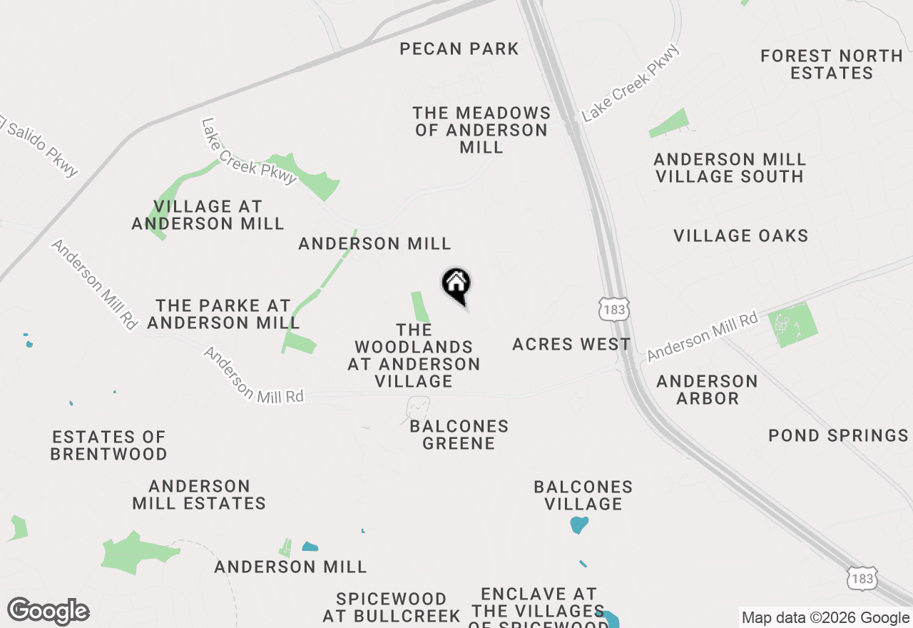 Map of 10215 Missel Thrush Dr, Austin, TX 78750