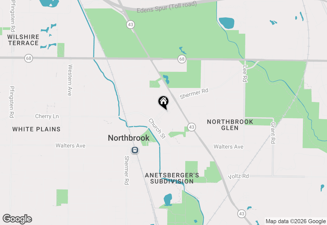 Map of 1209 Shermer Road, Northbrook, IL 60062