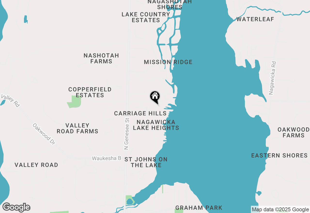 Map of 2145 W Shore Dr, Delafield, WI 53018