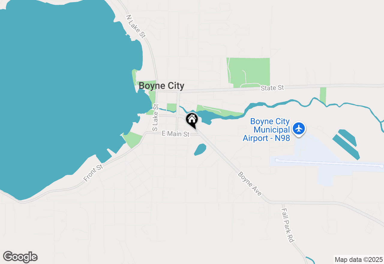 Map of 413 E Main Street, Boyne City, MI 49712