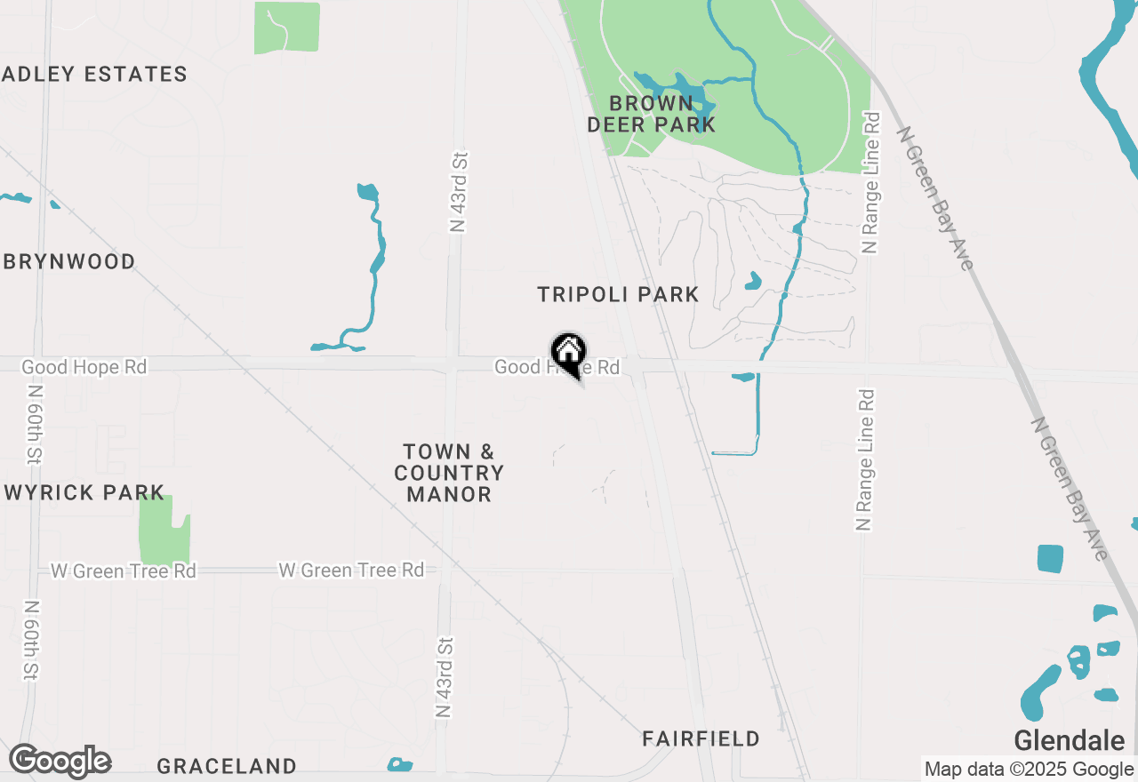 Map of 3822 W Rochelle Ave, Milwaukee, WI 53209