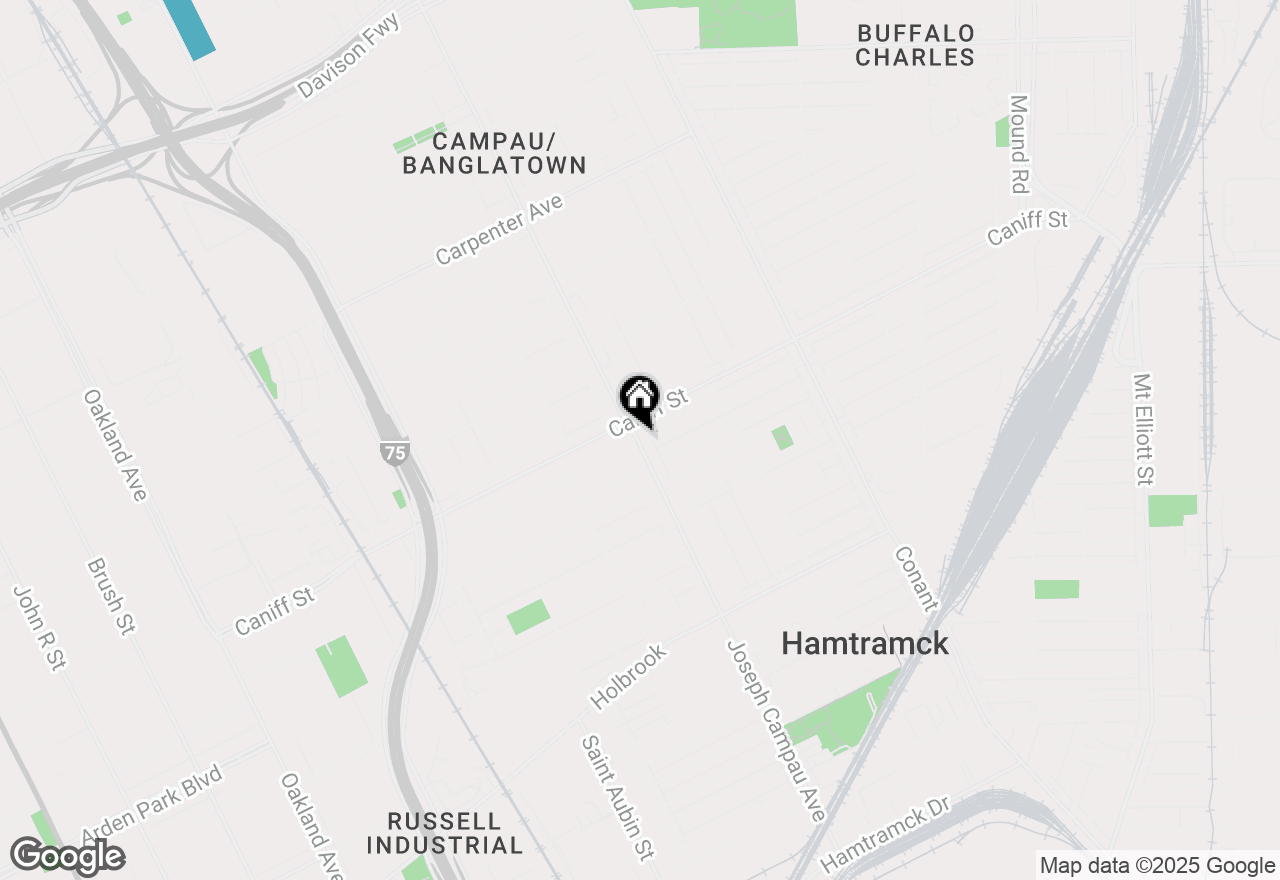 Map of 10300 Joseph Campau Street, Hamtramck, MI 48212