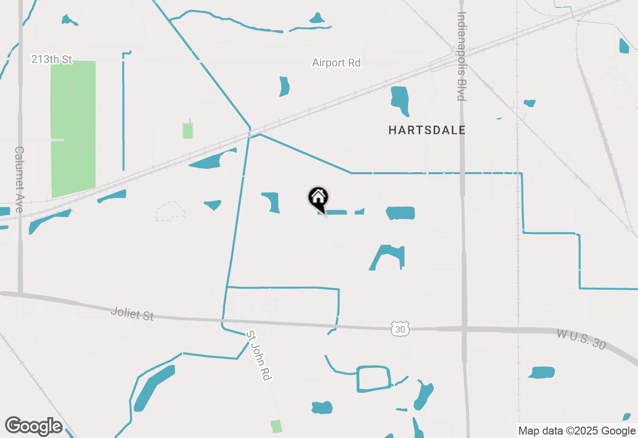 Map of 1274 Poppyfield Place, Schererville, IN 46375